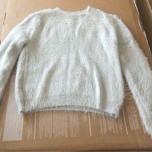 ❗️ CLOSING SALE ❗️ JLUXLABEL BRAND GREY AMELIE FUZZY SWEATER